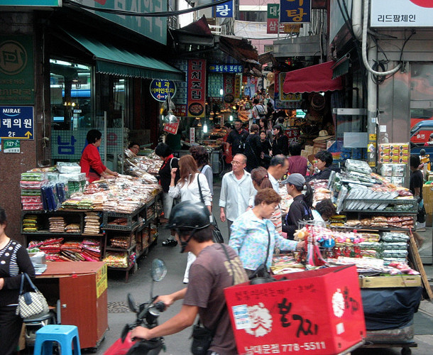 Dongdaemun Market in Seoul